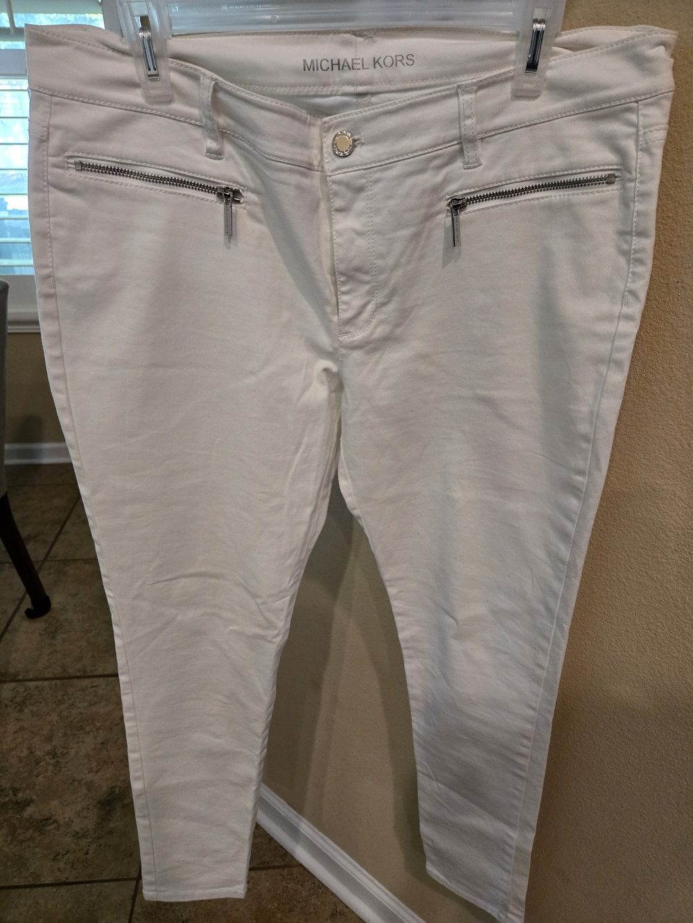 Michael Kors White Skinny Jeans